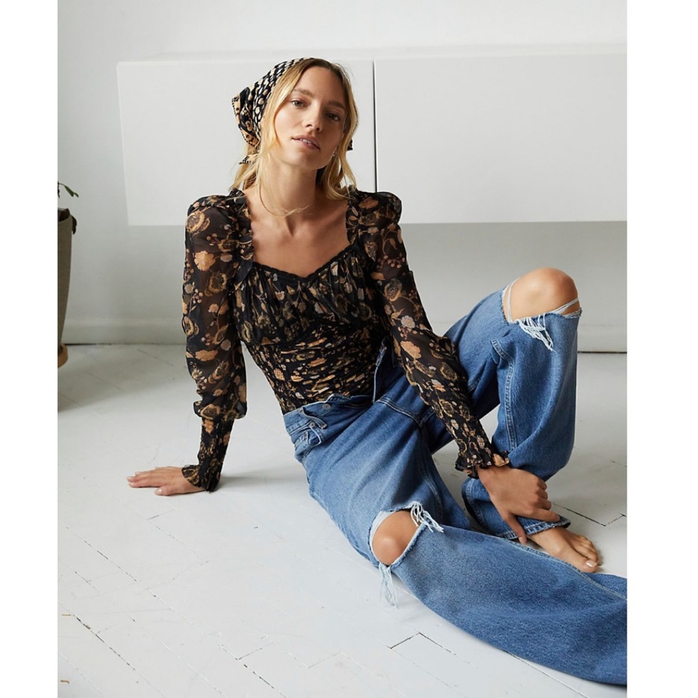 Free People Intimately Brunch Date Bodysuit